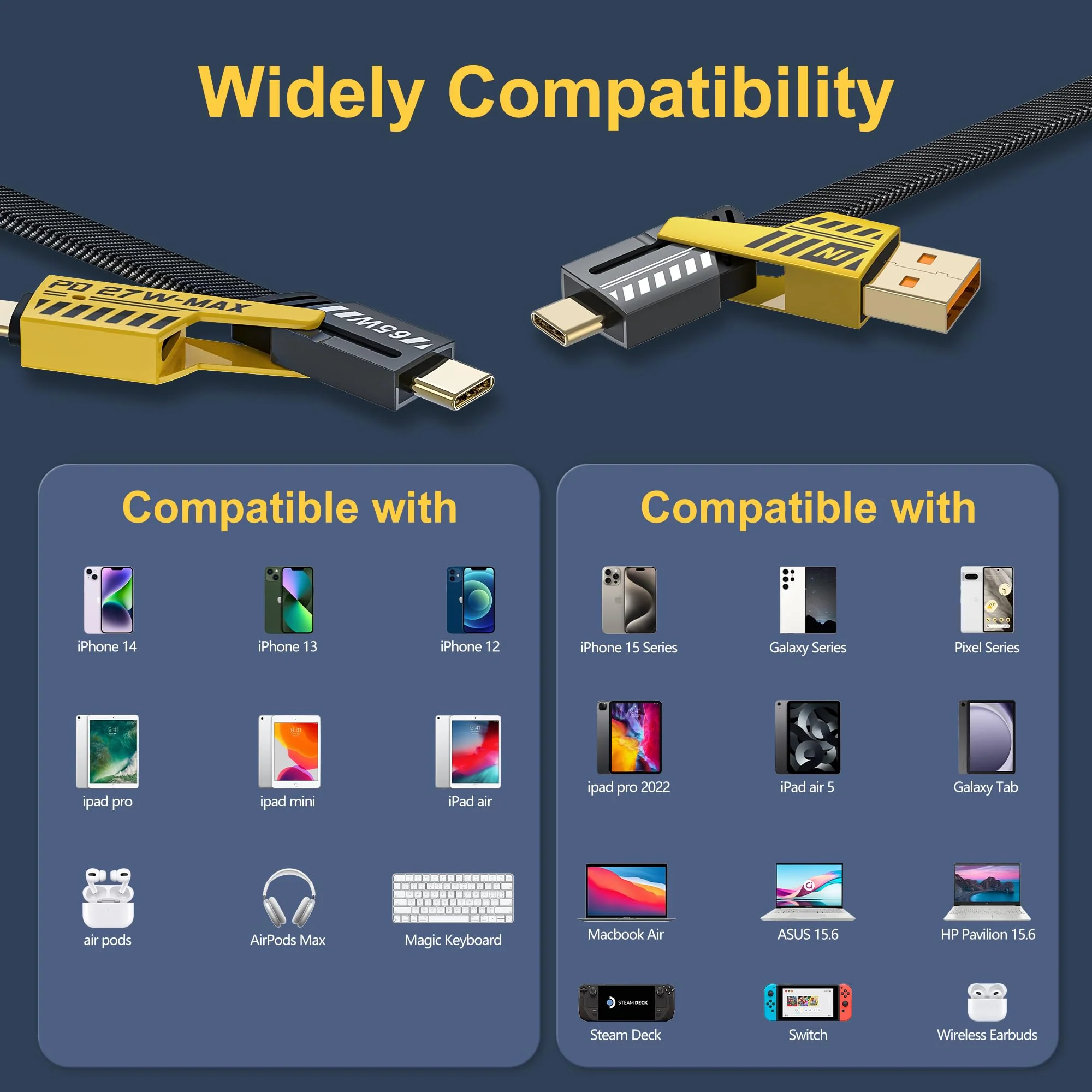 4 in 1 Universal Fast Charging Cable - Image 2