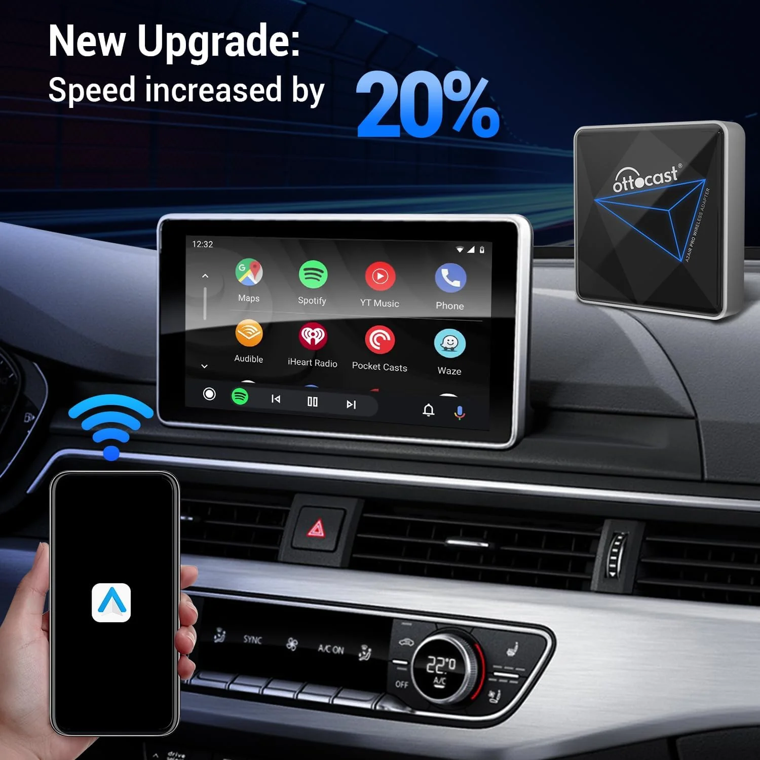 A2Air Pro Wireless Android Auto Adapter - Image 6