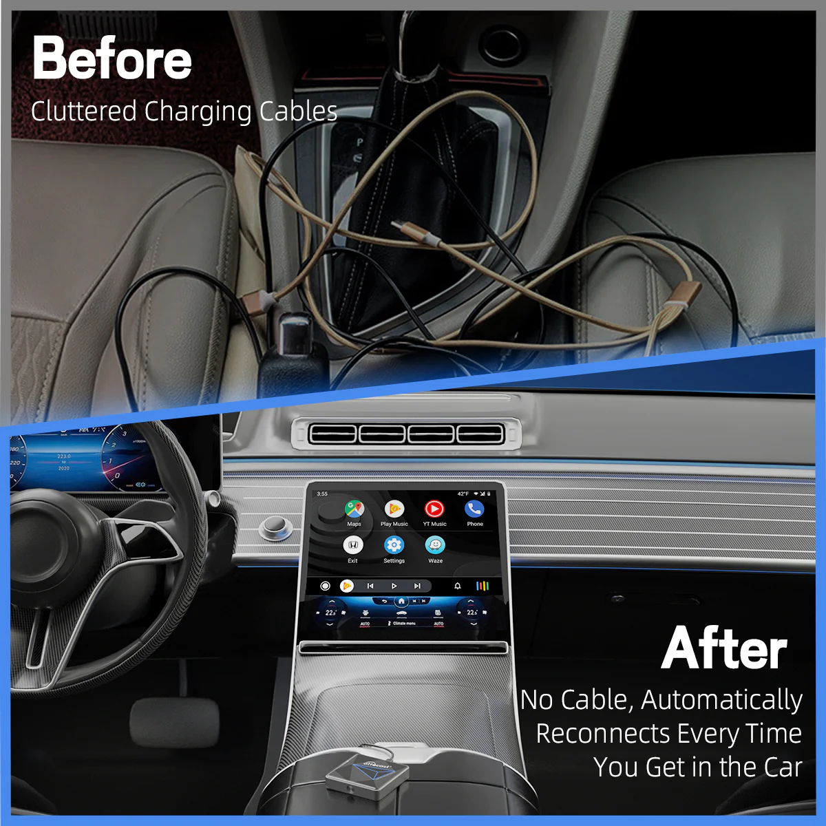 A2Air Pro Wireless Android Auto Adapter - Image 8