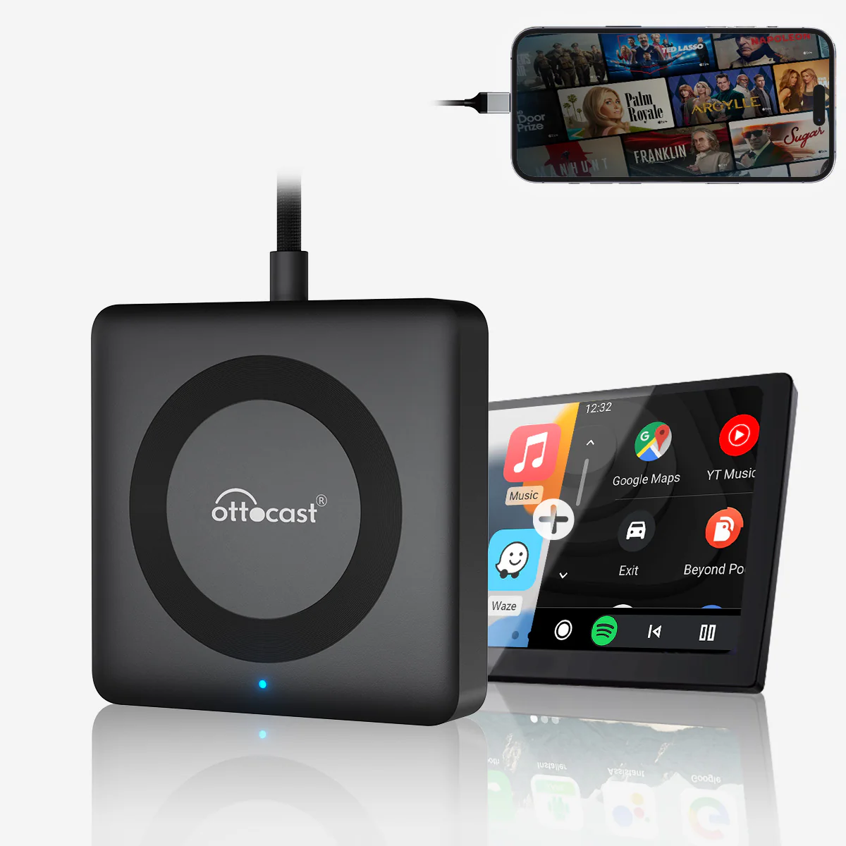 Car TV Mate Max - Wireless CarPlay & Android Auto with HDMI™ Multimedia - Image 6