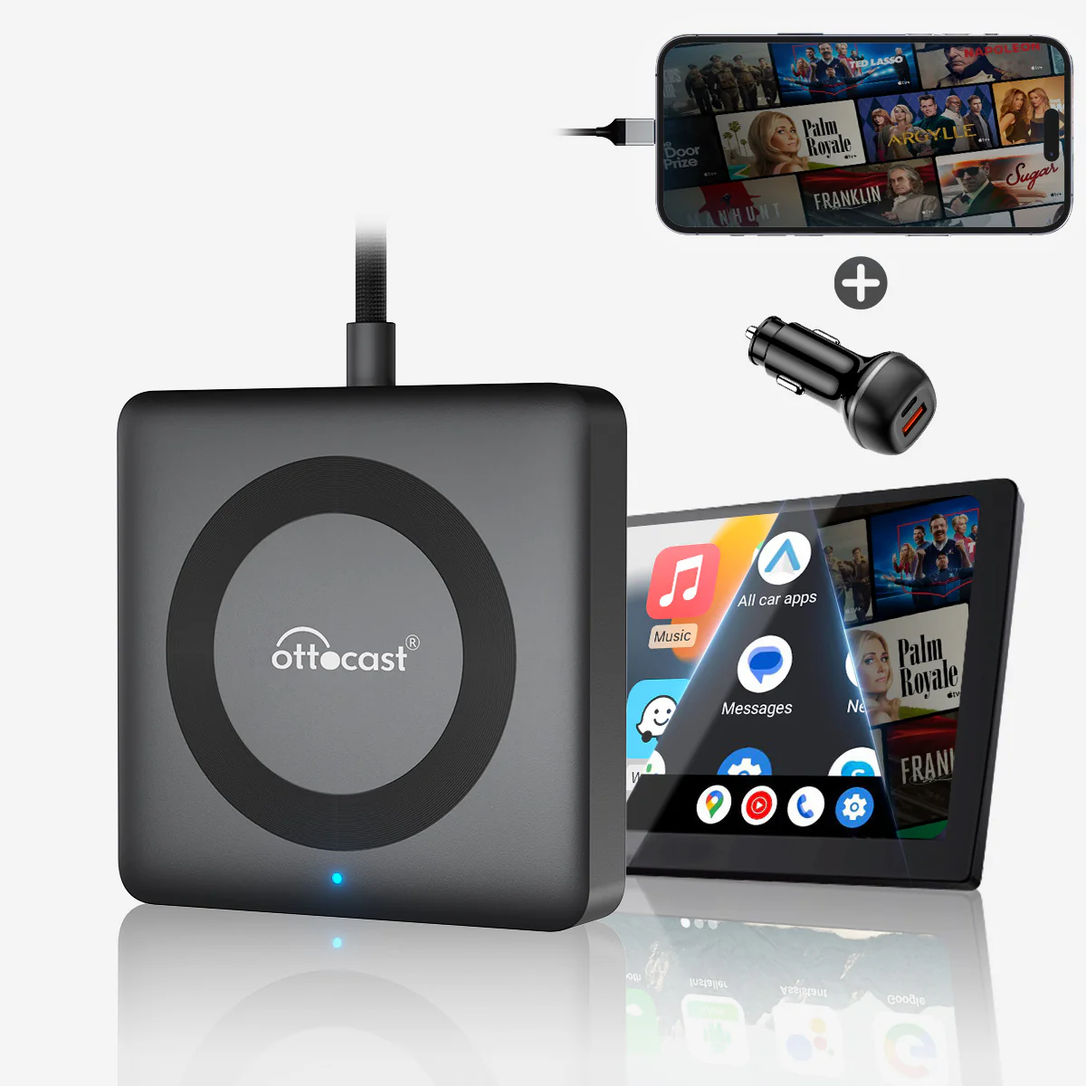 Car TV Mate Max - Wireless CarPlay & Android Auto with HDMI™ Multimedia - Image 7