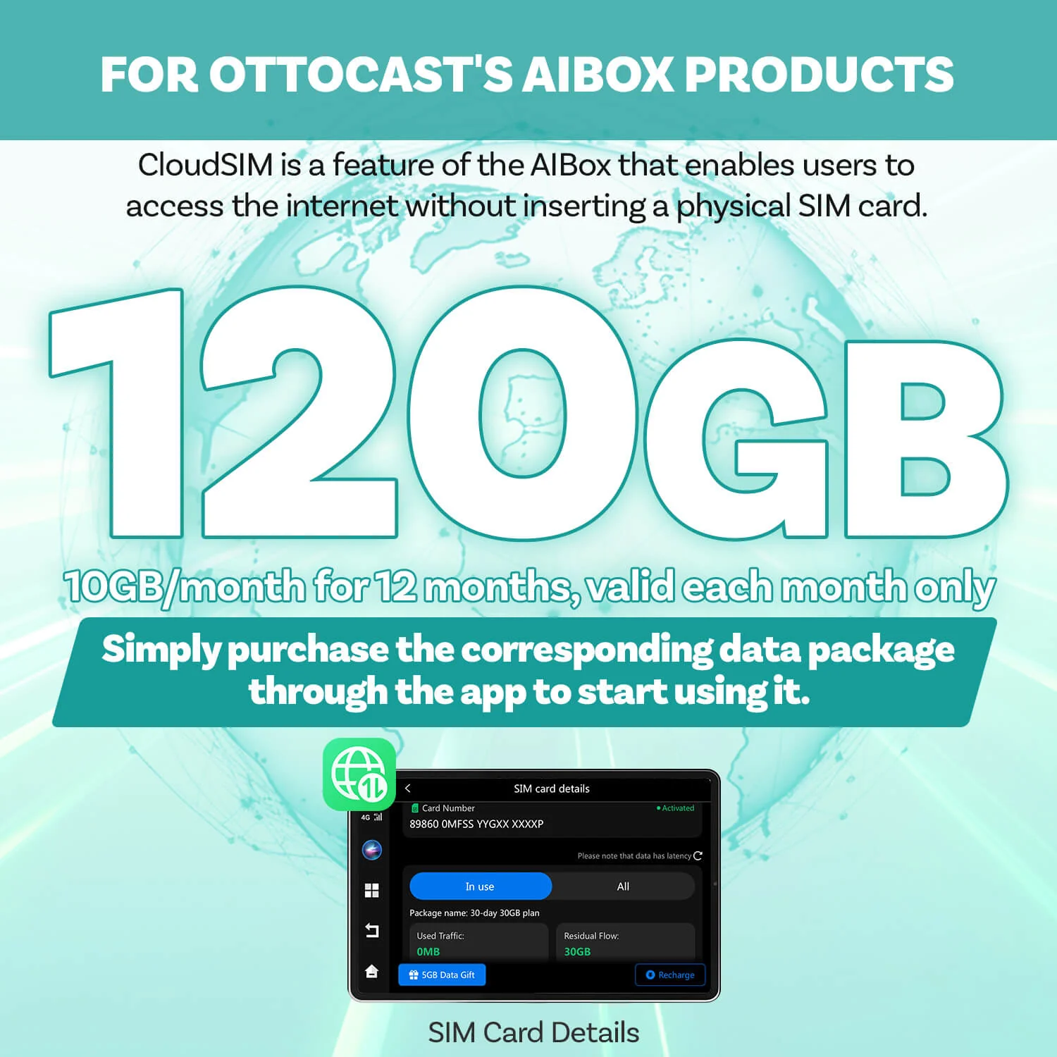 Ottocast CloudSIM - 10GB/30GB/60GB/120GB - Image 10
