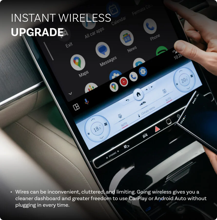 Mini Wireless CarPlay/Android Auto Adapter - Image 3