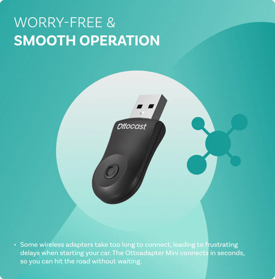 Mini Wireless CarPlay/Android Auto Adapter - Image 6