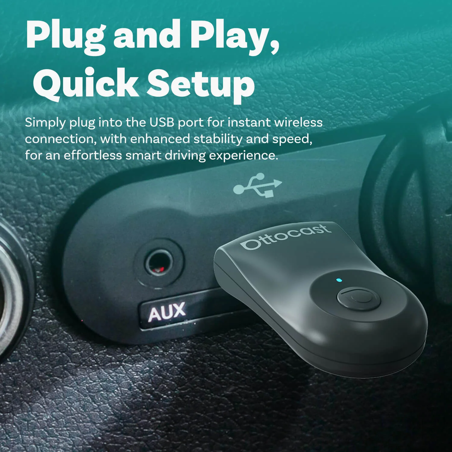 (EXCLUSIVE PRICE)-2-in-1 Mini Wireless CarPlay/Android Auto Adapter - Image 10