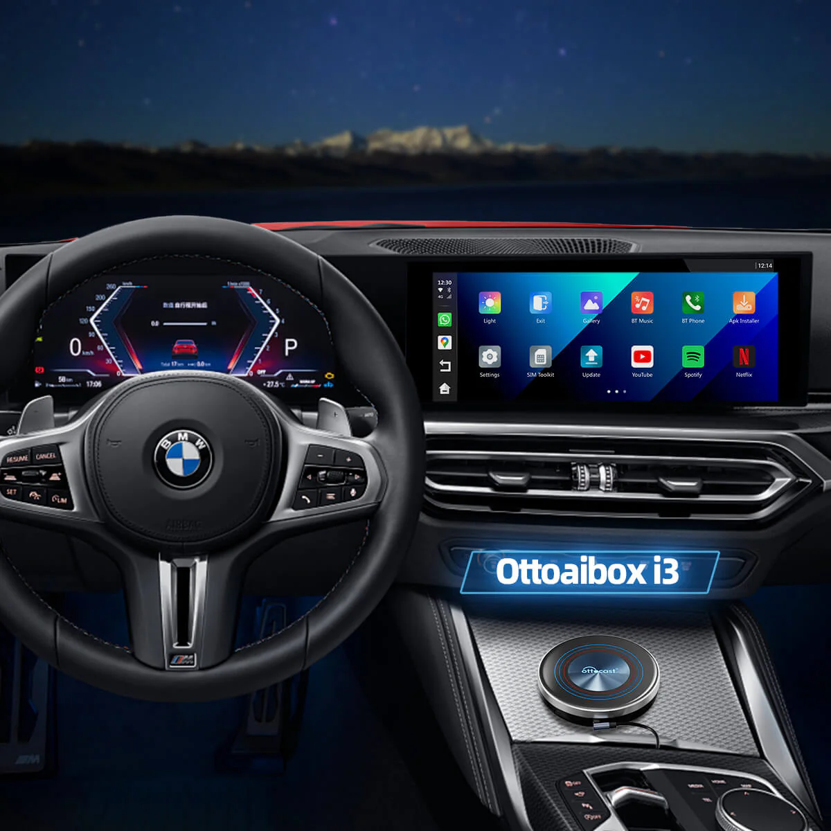 OttoAibox i3 BMW CarPlay AI Box - Image 3