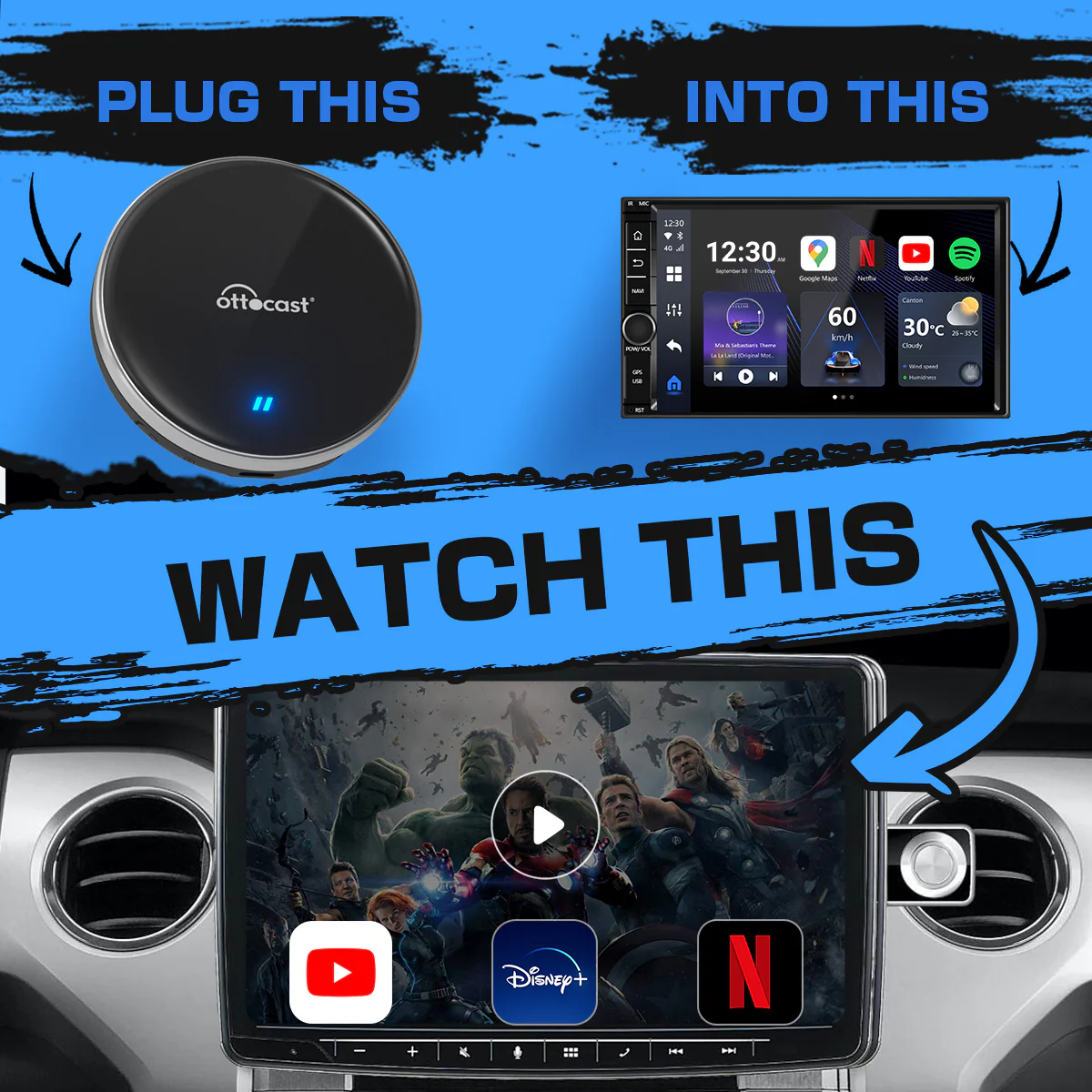OttoAibox P3 Lite CarPlay AI Box - Image 3