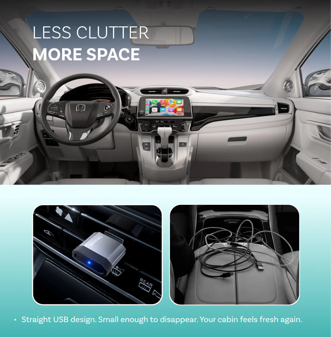 Ottocast Mini NOVA Wireless CarPlay/Android Auto Adapter - Image 7