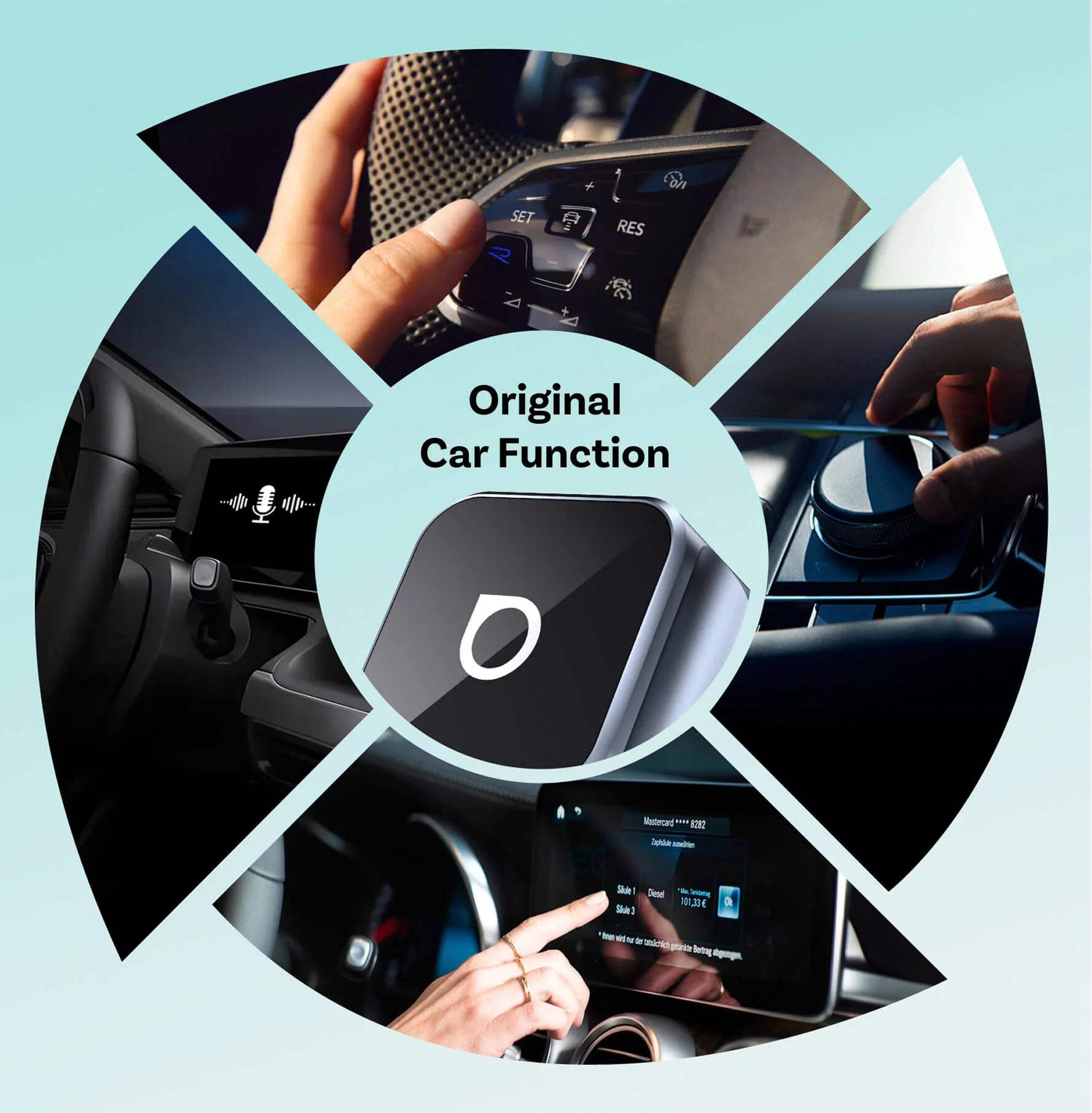 Ottocast Mini Cube 3.0 Wireless CarPlay/Android Auto Adapter - Image 10