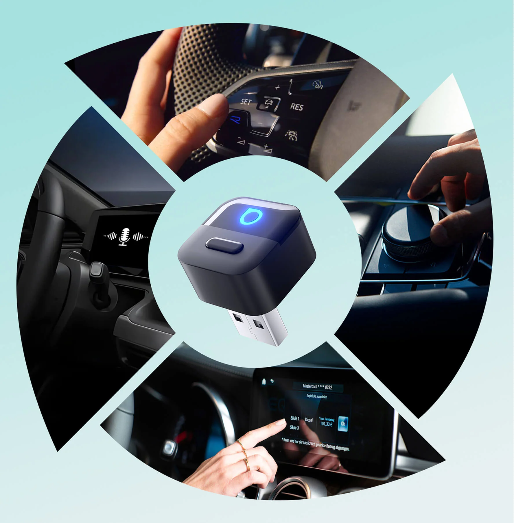Ottocast Mini Pico Wireless CarPlay/Android Auto Adapter - Image 11