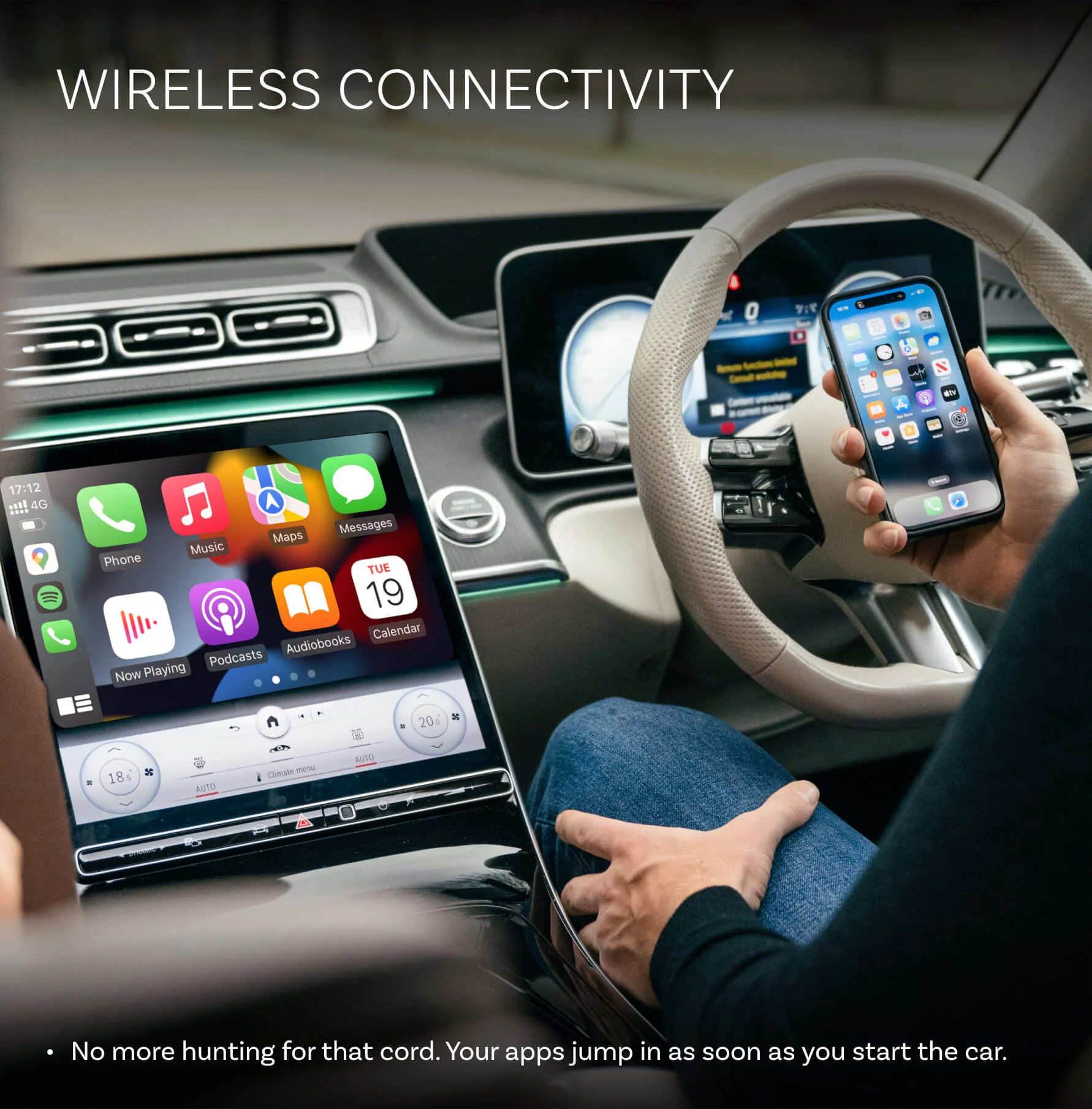 Ottocast Mini Pico Wireless CarPlay/Android Auto Adapter - Image 3