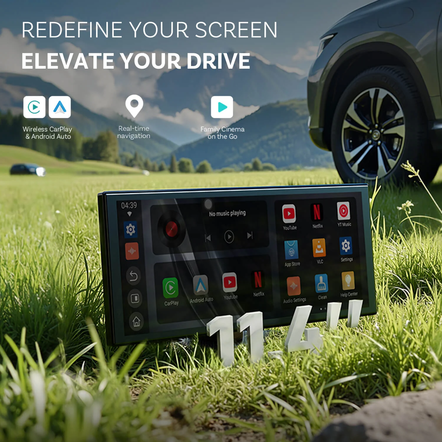 ScreenFlow Portable Car Display Screen - Image 2