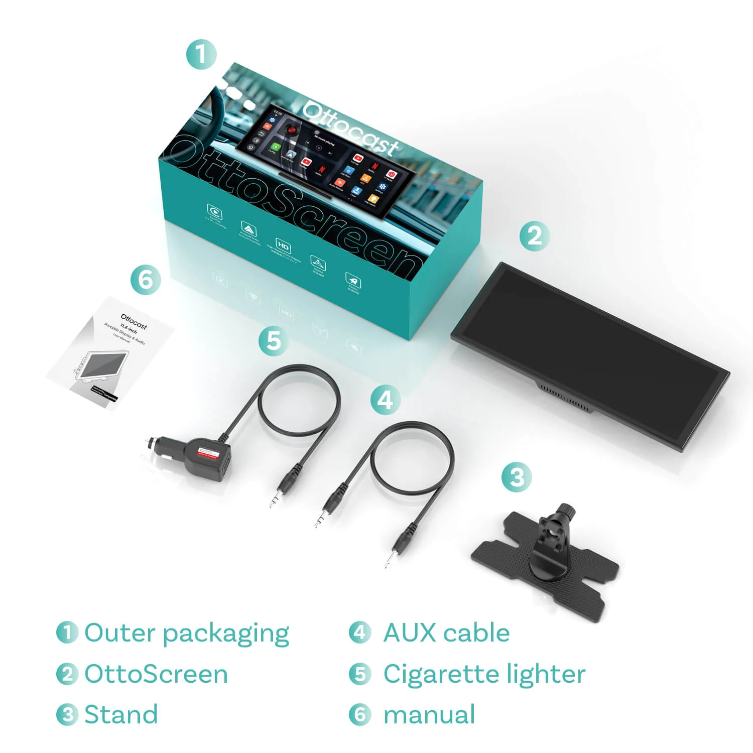 ScreenFlow Portable Car Display Screen - Image 8