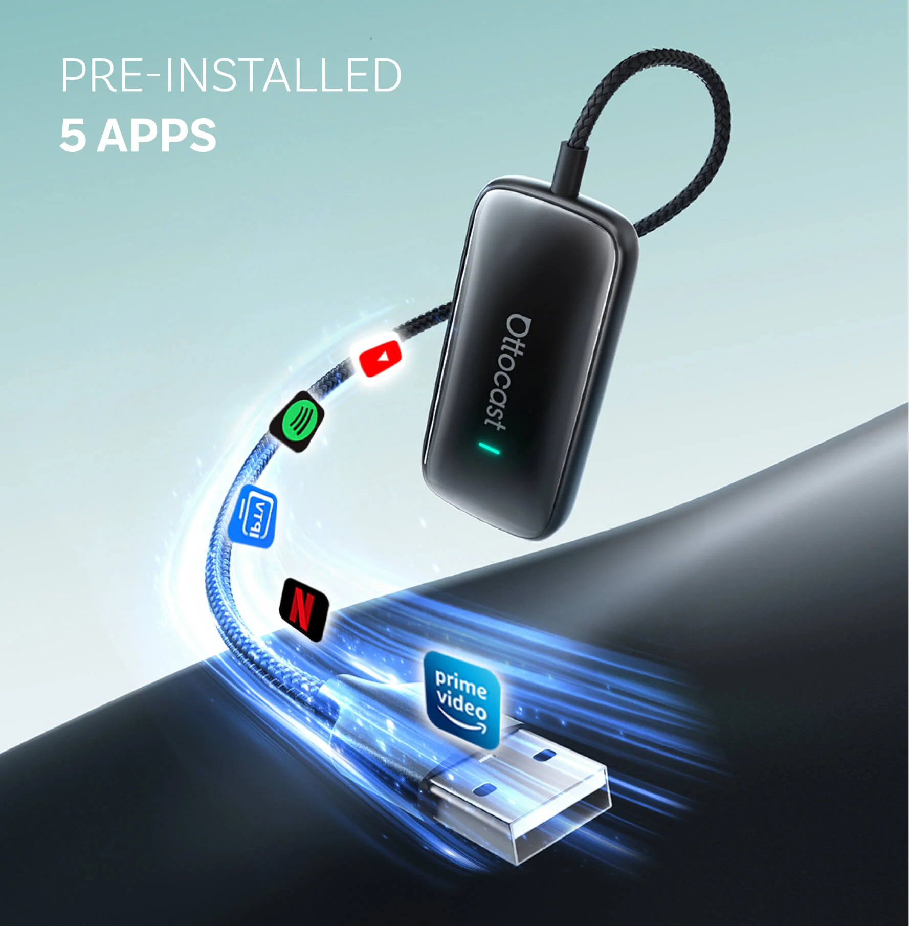 Play2Video Ultra Wireless CarPlay/Android Auto All-in-1 Adapter - Image 5
