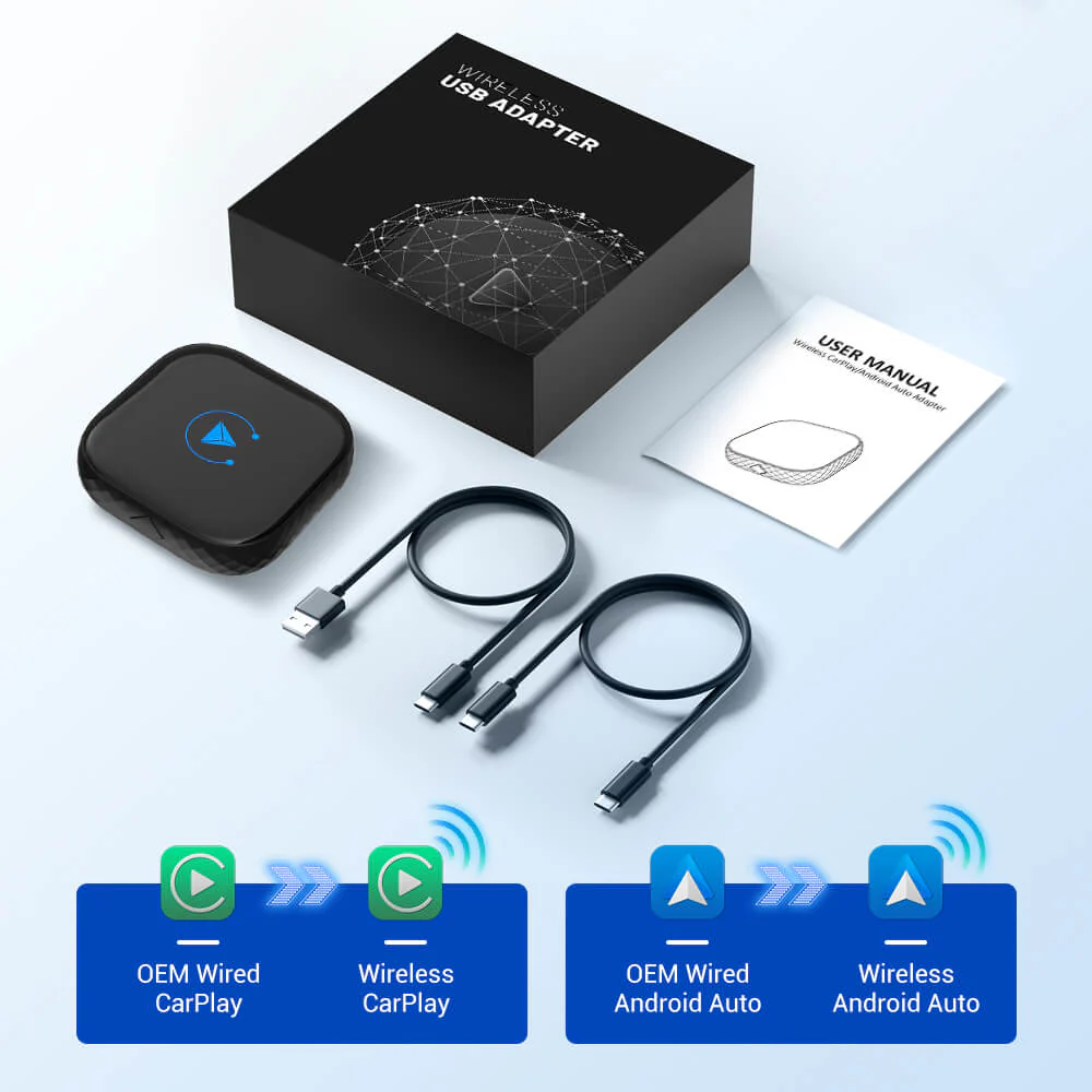 The Smart Car Link Wireless CarPlay/Android Auto 2 in 1 Adapter - Image 7