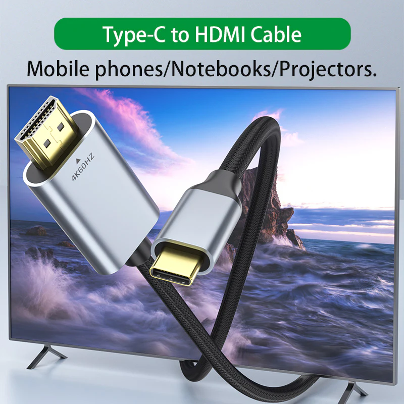 Type-C-HDMI™ Cable for iPhone 15 Series, etc - Image 4