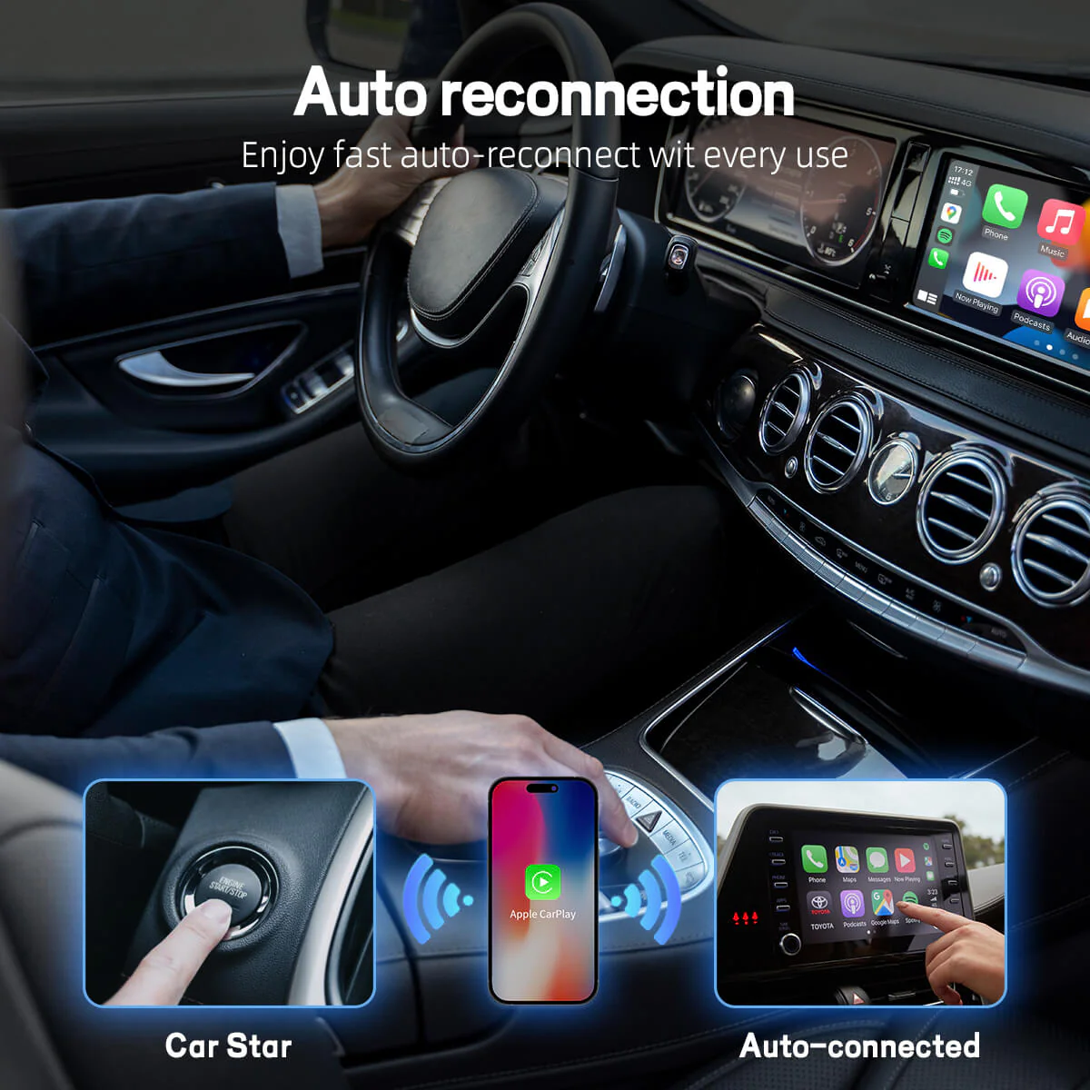 U2AIR Pro Wireless CarPlay Adapter - Image 5