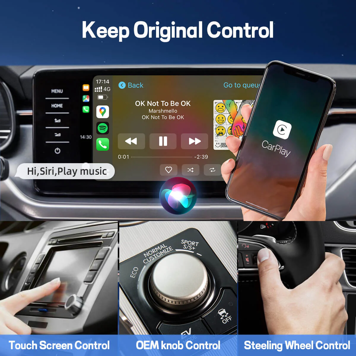 U2AIR Pro Wireless CarPlay Adapter - Image 6