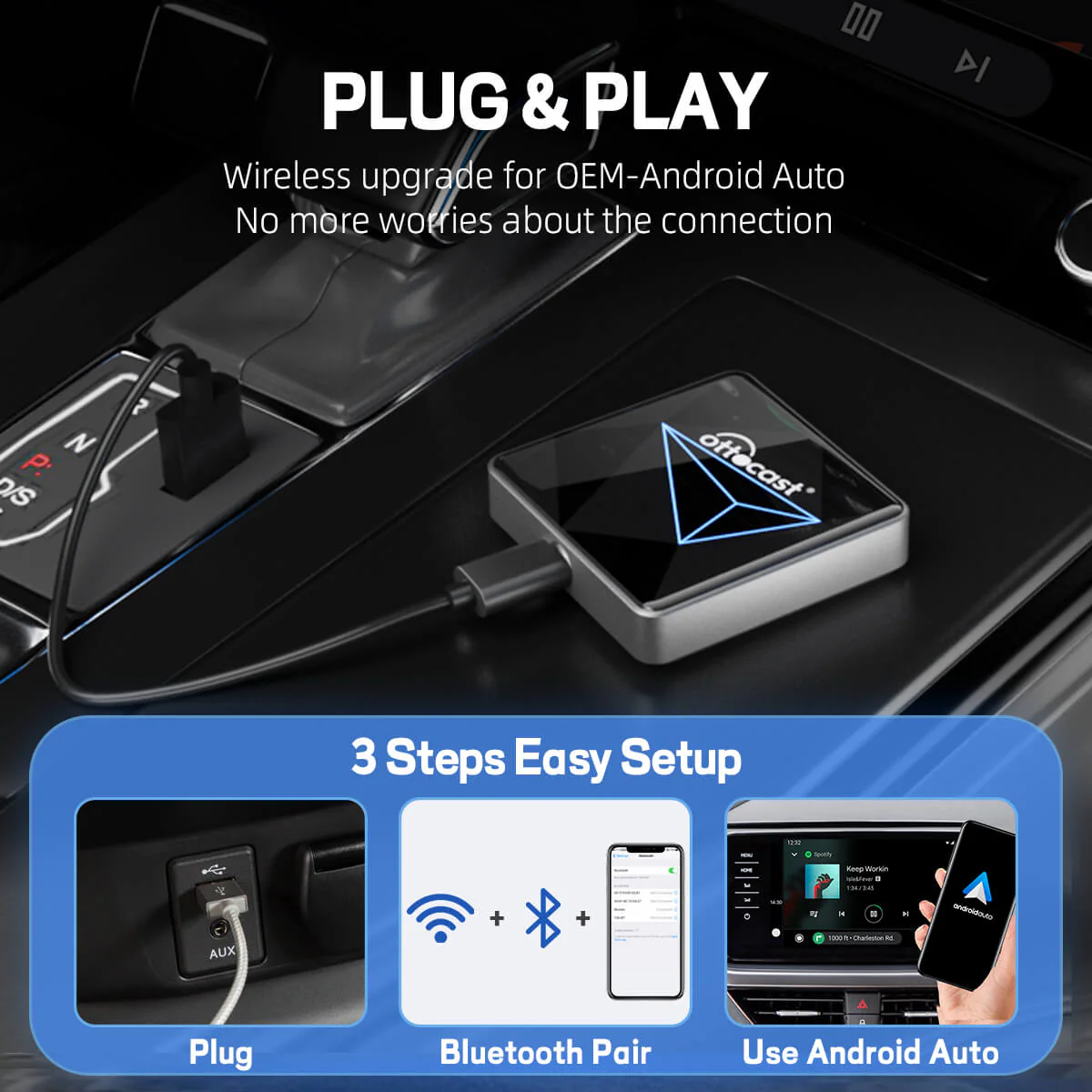 (Today Special Offer 26% OFF)) A2Air Pro Wireless Android Auto Adapter - Image 3