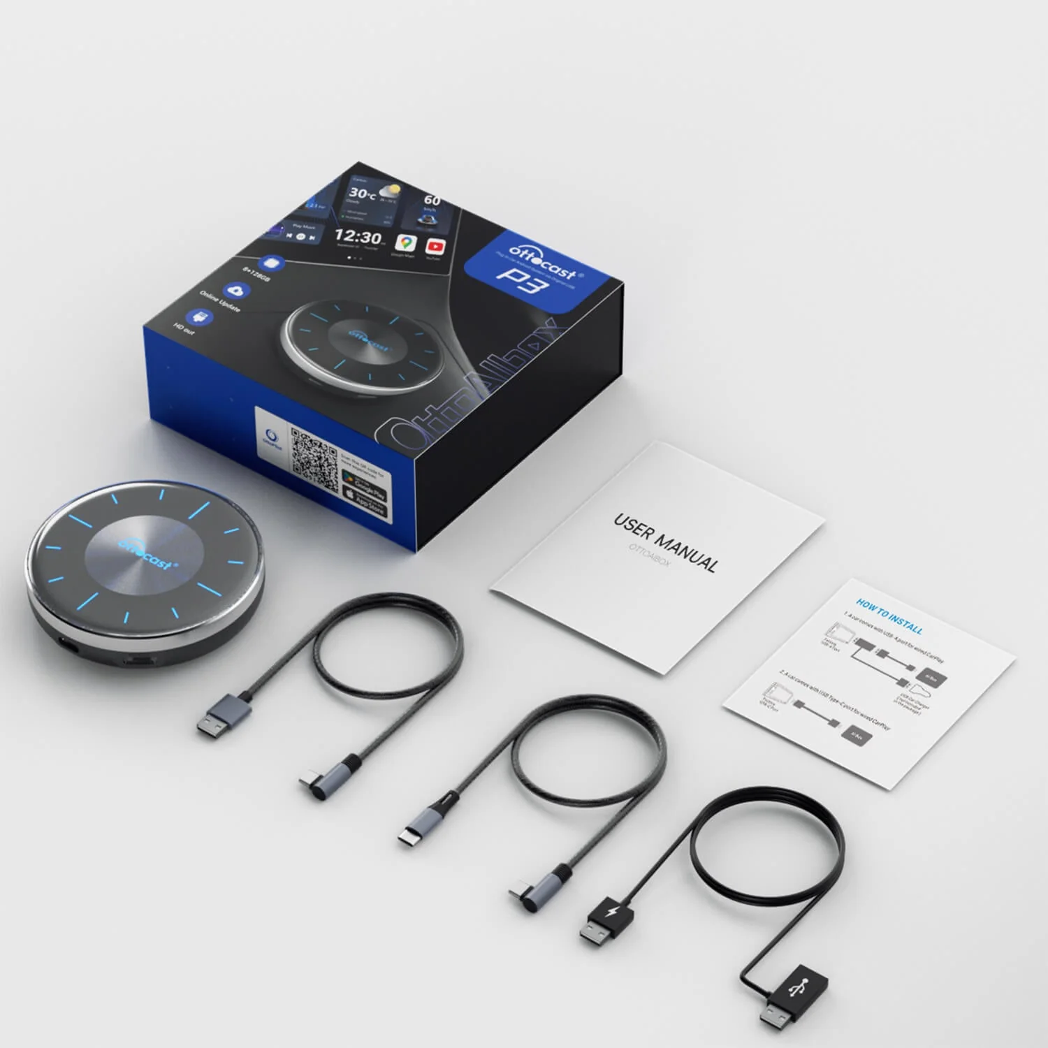(Today Special Offer 26% OFF) OttoAibox P3 CarPlay AI Box - Image 15