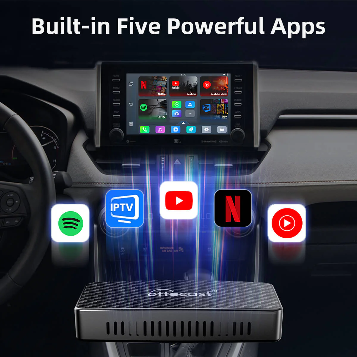 (Today Special Offer 40% OFF) Play2Video Pro Wireless CarPlay/ Android Auto Adapter With YouTube & Netflix - Image 5